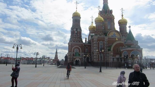 Йошкар-Ола. Прекрасные места России. Пасхальный перезвон колоколов. смотреть онлайн
