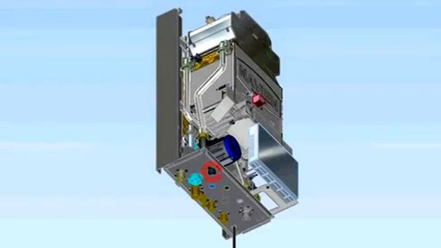 Замена, Очистка фильтра отопления в котлах Navien ACE смотреть онлайн