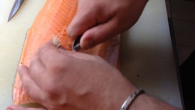 Разделка Лосося для суши и роллов !!!
