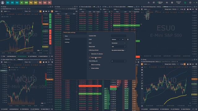Reconstructed Tape or Aggregated Time & Sales in Quantower platform смотреть онлайн