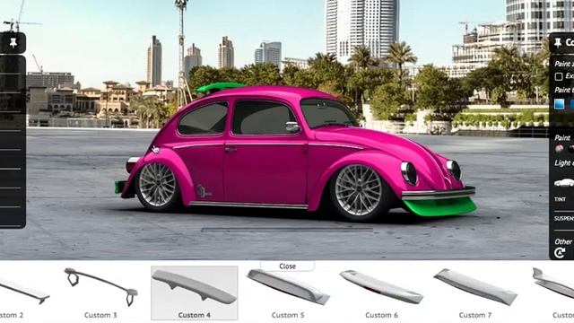 DevilsAlive Auto Customs live tuning 1980's VW Beetle on 3dtuning.com смотреть онлайн