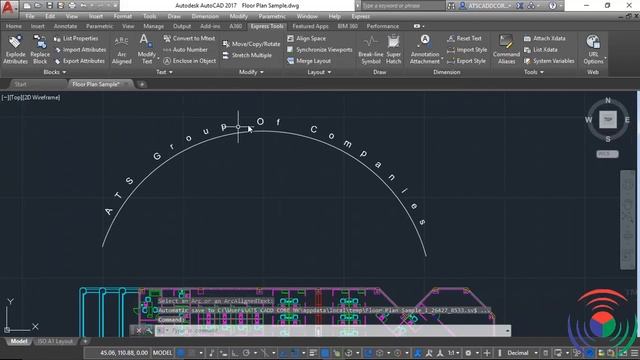 Autodesk AutoCAD: How to use Arc Aligned Text and Edit Command in Autodesk AutoCAD смотреть онлайн