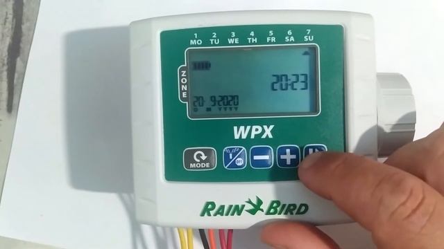 Programador Rain Bird WPX 2  - TUTORIAL