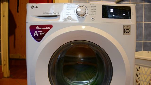 LG 6 motion Direct Drive washing machine spin 1400 rpm смотреть онлайн