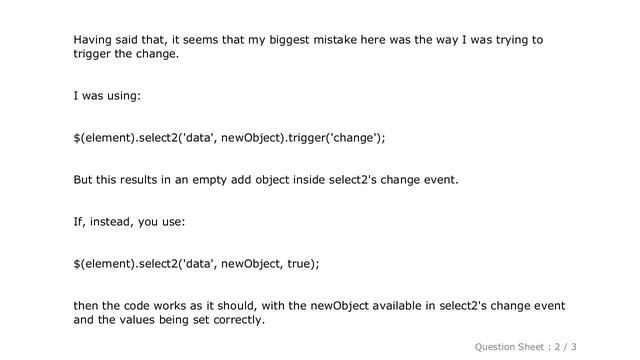 jQuery : Programmatically set the value of a Select2 ajax смотреть онлайн