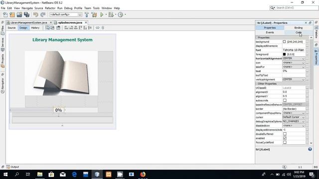 #Library management system using java netbeans part 1| Netbeans download & splash screen creation смотреть онлайн