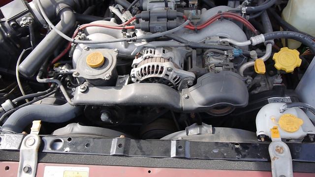 Запуск и работа EJ25D 82 000 Km