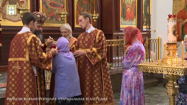 День памяти великомученика Пантелеимона в Успенском соборе г.Иваново 9.08.2016 смотреть онлайн