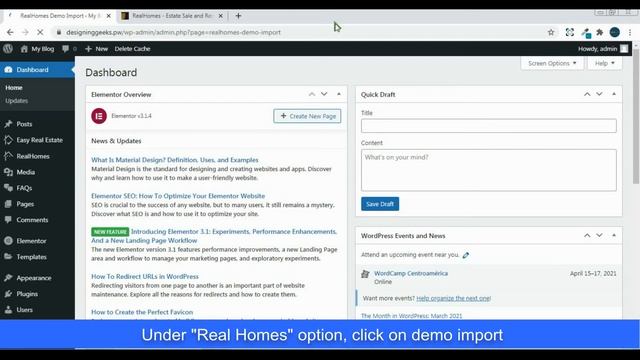 How to Install RealHomes Real Estate Wordpress Theme With Demo Contents смотреть онлайн