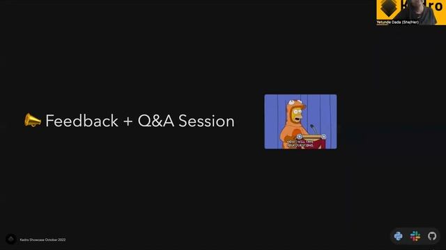 Kedro showcase - October 2022 смотреть онлайн