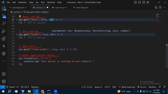 Back-End Dev | GET & POST Method In Express JS | Handling HTTP GET & POST Request With Express JS смотреть онлайн