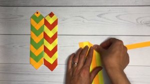 Закладка в технике плетение