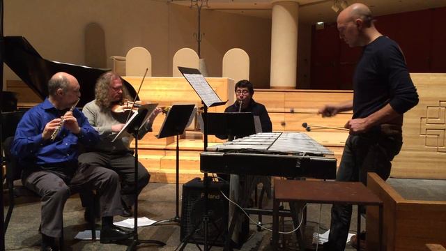 Frank Picarazz - Quartet For Flute, Clarinet, Violin And Vibraphone (Mvt III)