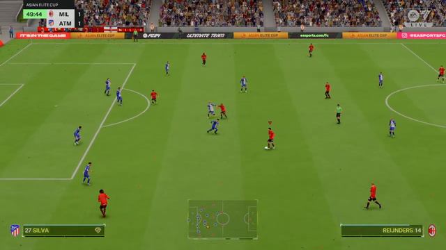 EA SPORTS FC 24. Товарищеская игра. Милан - Атлетико Мадрид смотреть онлайн