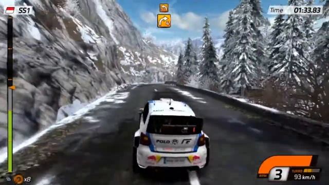 WRC 4 PS VITA RALLY MONTE CARLO STAGE 4 смотреть онлайн