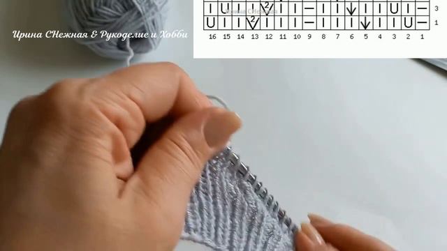 СЕЛА И СВЯЗАЛА КРАСИВУЮ ШАПЧКУ ЗА ВЕЧЕР!!! МК + СХЕМА УЗОРА смотреть онлайн