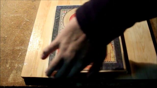 Печать картинки на дереве.. смотреть онлайн