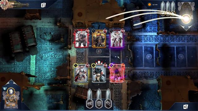 Warhammer Combat Cards/PVP/Гримнар VS Аббадон смотреть онлайн