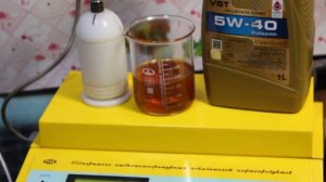 Масло RAVENOL VST SAE 5W-40 проверка CCS при.. -30гр.