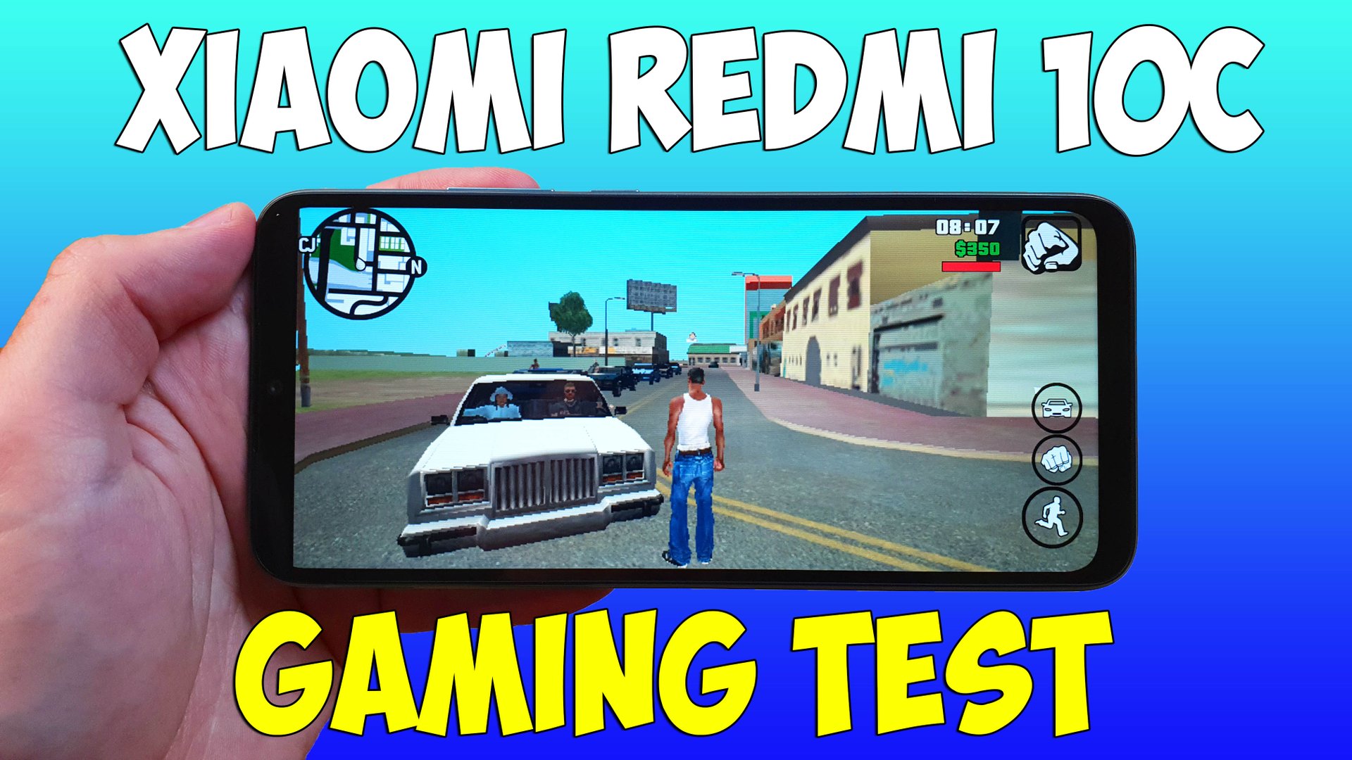XIAOMI REDMI 10C GAMING TEST (SNAPDRAGON 680) - ИГРОВОЙ ТЕСТ!