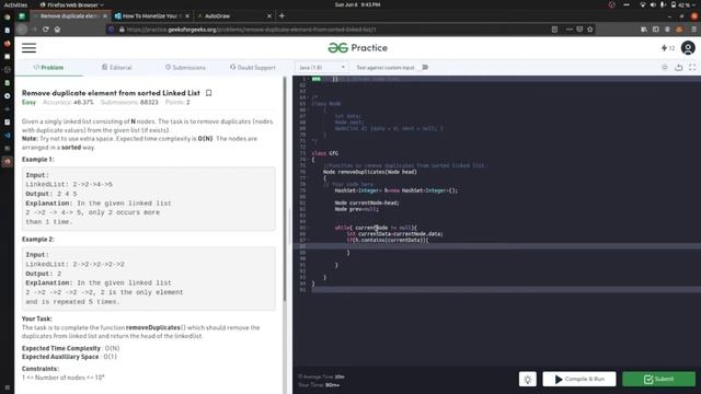 #duplicate Remove Duplicate from Linked List | Linked List | Day-25 смотреть онлайн