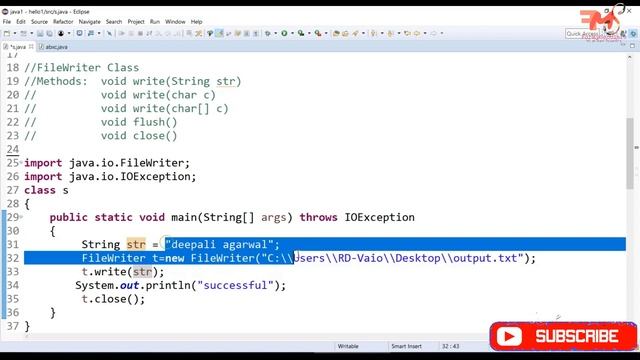#53 FileReader & FileWriter Class in Java With Example| File Handling | CORE JAVA|HINDI смотреть онлайн