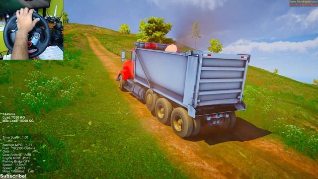 Outstanding Game But?| Transporting Fuel To Warehouse | My Truck Game |Logitech G29| Gameplay-4K. смотреть онлайн