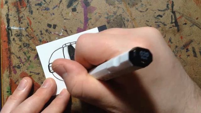 Drawing The Mandalorian - Sketch Card Saturday Ep 1 смотреть онлайн