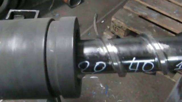 Ремонт шнековой пары экструдера OLMAS 90 смотреть онлайн