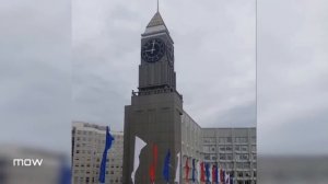 В честь 1 мая красноярский «Биг-Бен» сменил мелодию