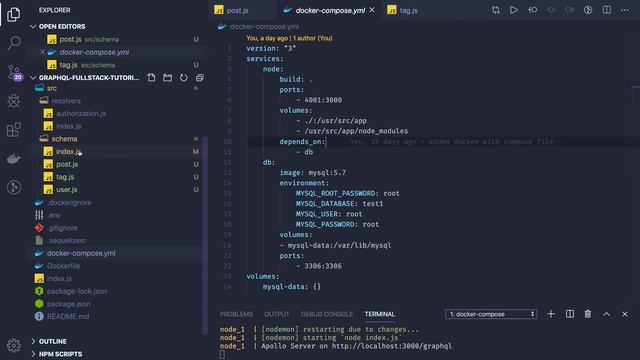 Nodejs Graphql with Mysql Sequelize #22 смотреть онлайн
