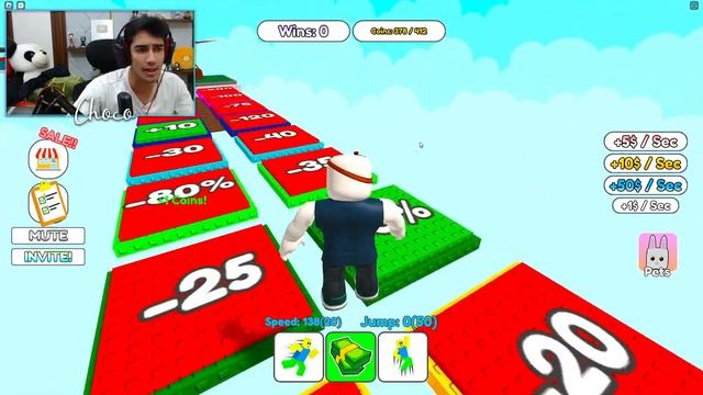 Roblox But Every Second YOU Get +1 Money! смотреть онлайн