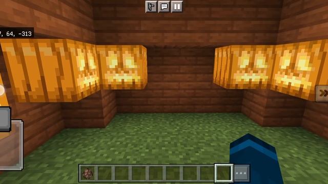 моя постройка 8 на хеллуин который давно кончился)