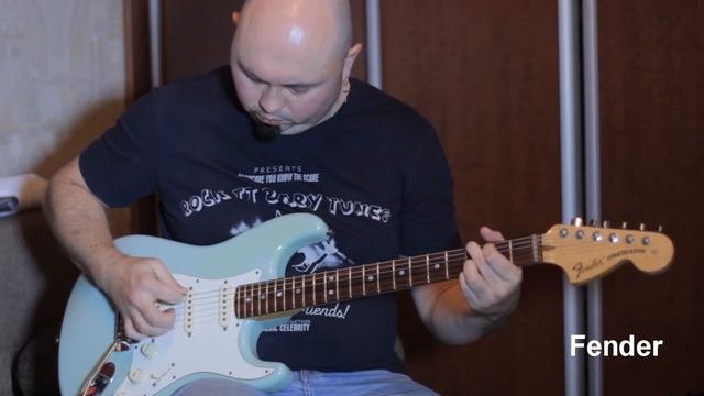Tokai Silver Star SS36 vs Fender Custom Shop Сustom Delux смотреть онлайн