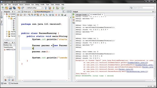LL1 version3 (8of8) tests Parser part2of2 смотреть онлайн