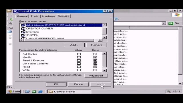 Что если windows запретить доступ к диску C: смотреть онлайн