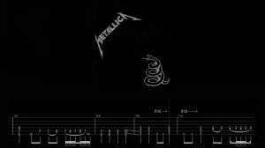 Metallica - Wherever I May Roam (Drums and Bass Backing Track with Guitar Tabs)