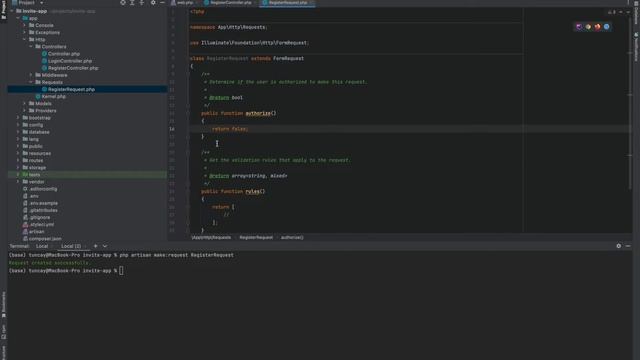 Validation and Request Form in Laravel 9 смотреть онлайн