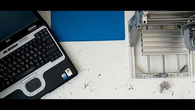 CNC 1610/ Гравёр 1610 Окончательная сборка, проверка, первая стружка. смотреть онлайн