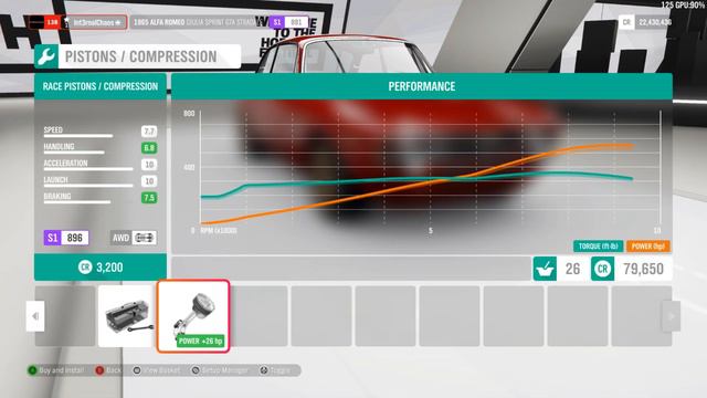 Forza Horizon 4 - 1965 Alfa Romeo Giulia Sprint GTA Stradale - Customize and Drive смотреть онлайн