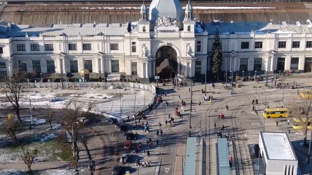 дрон Львов вокзал январь 2020 год смотреть онлайн