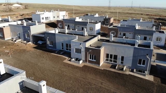 Коттеджный посёлок "Русская Америка" / the project of "Russian America" / Самара / Russia смотреть онлайн