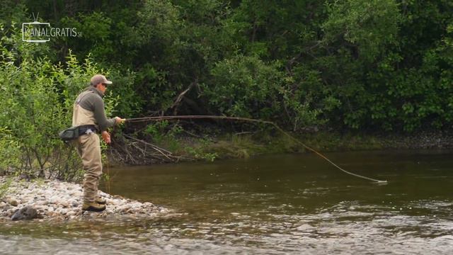 FLY TV - Salmon Fishing with Two-Handed Rods (German Subtitles) смотреть онлайн