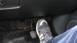 Работа с педалями автомата