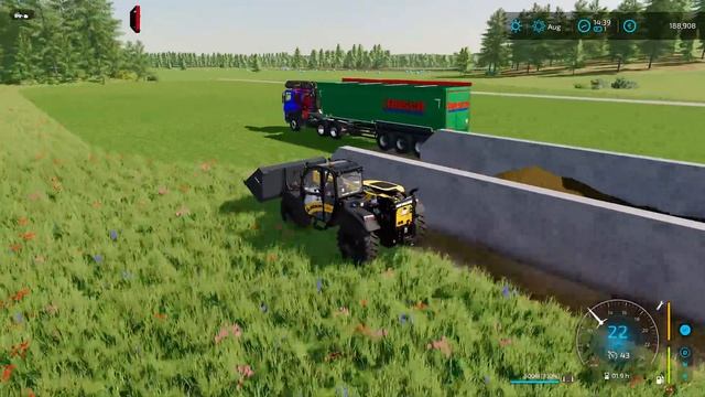 Survival in No Man's Land #38?Selling Various Goods. Building a Cow Barn & a Greenhouse?FS22?4K смотреть онлайн