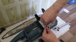 Ремонт цепной пилы / барабан сцепления (Makita UC4003A)