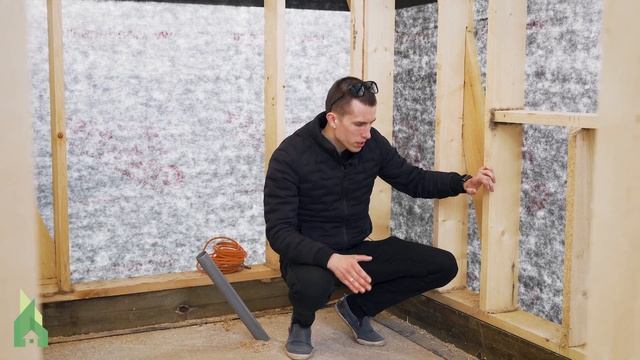 Каркасный дом на плите