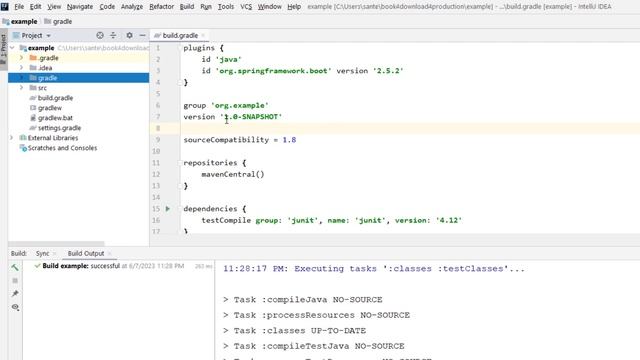 Spring Boot plugin requires Gradle 6.8.x, 6.9.x, or 7.x. The current version is Gradle смотреть онлайн
