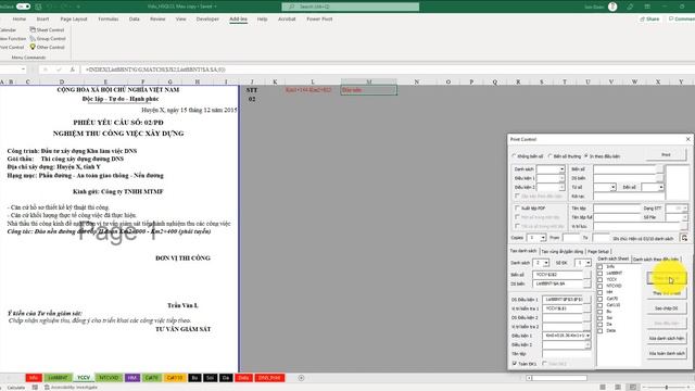 Hướng dẫn sử dụng tính năng Print Control của DNS Addin phần 2/3 смотреть онлайн