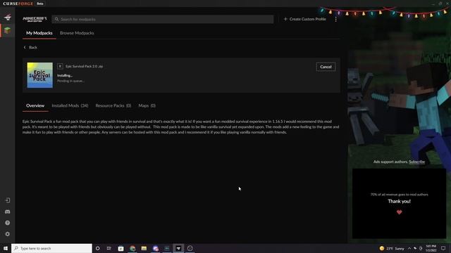 How To Update A Minecraft Modpack On Curse Forge